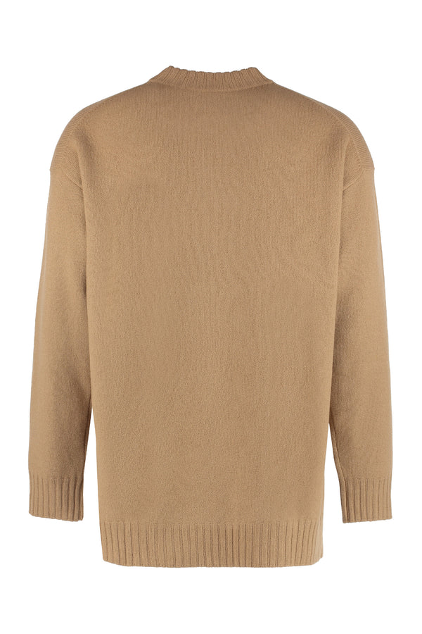 Long sleeve crew-neck sweater-1